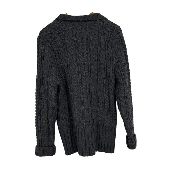 Duluth Trading Co. Women's Long Sleeve Fisherman Cardigan Sweater Size L - Picture 2 of 8